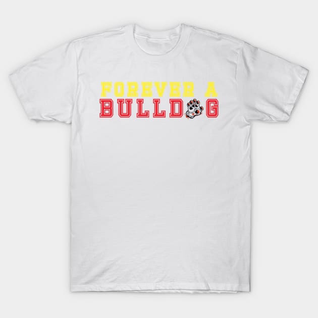 Forever A Bulldog - Bulldog Paw - Bulldog Lovers VIntage T-Shirt by Jeruk Bolang